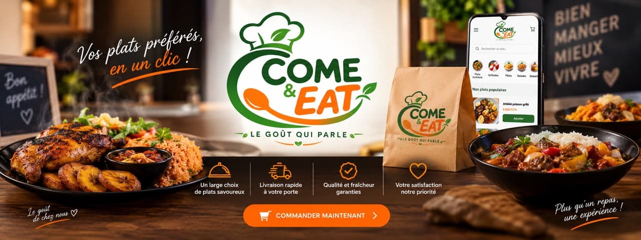 Cuisine de Come & Eat Cocody